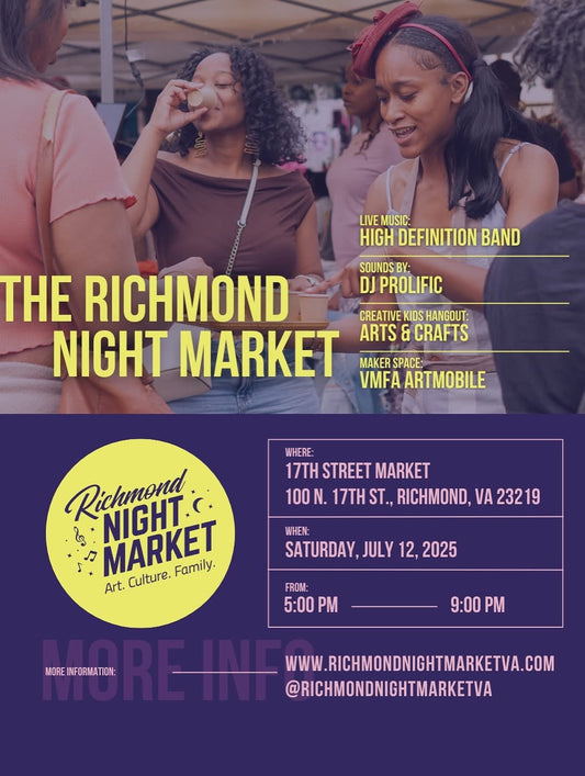 The Richmond Night Market 7/12, 5pm-9pm