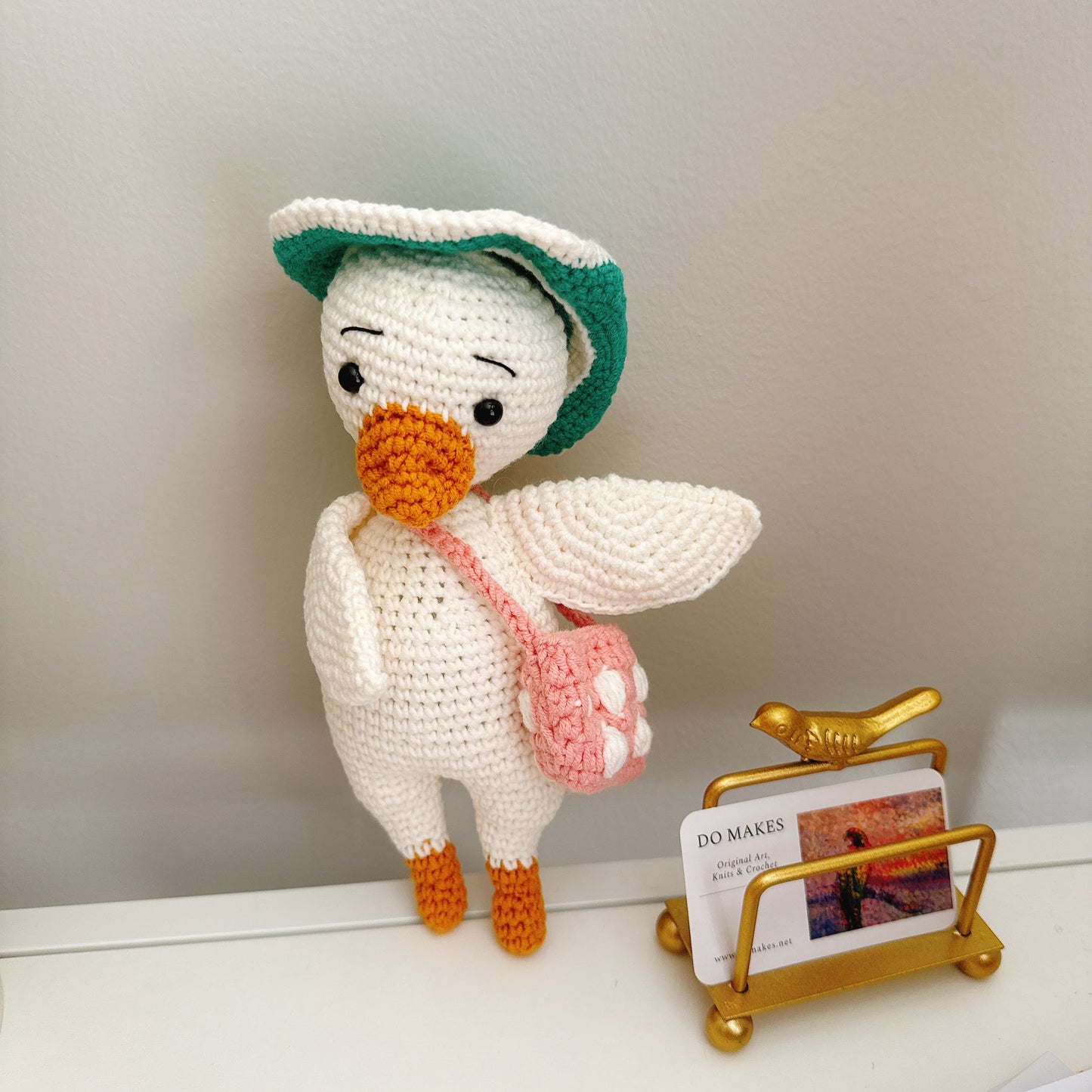 Crochet White Goose