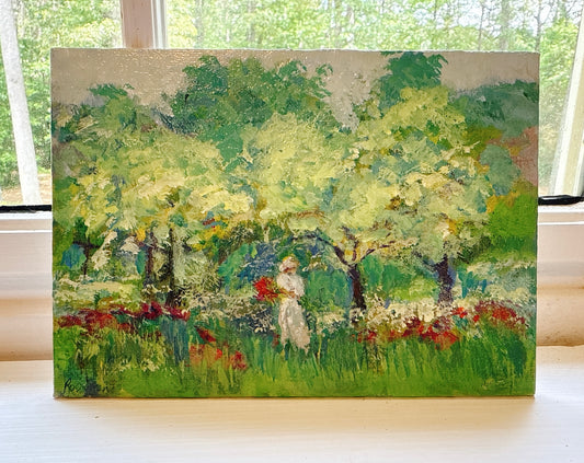 Under the Lime Trees, after Amy Katherine