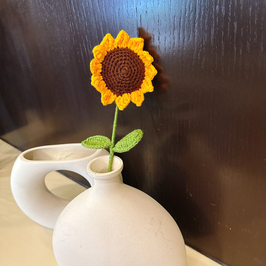 Handmade Crochet Sunflower