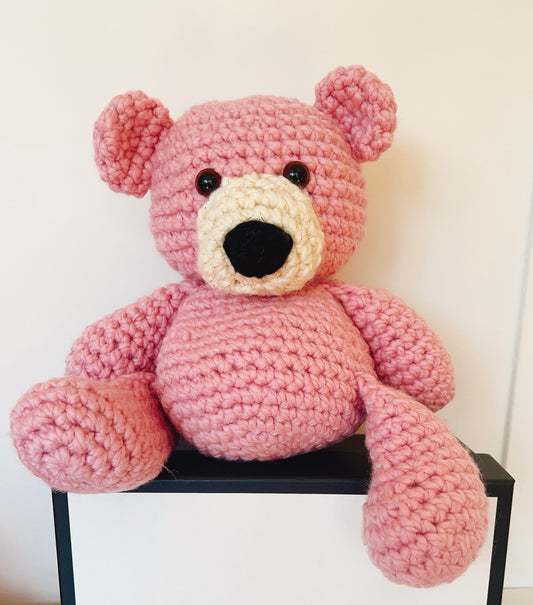 Petal-Handmade Crochet Bear