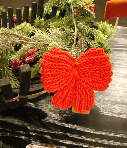 Handmade Knit Bow