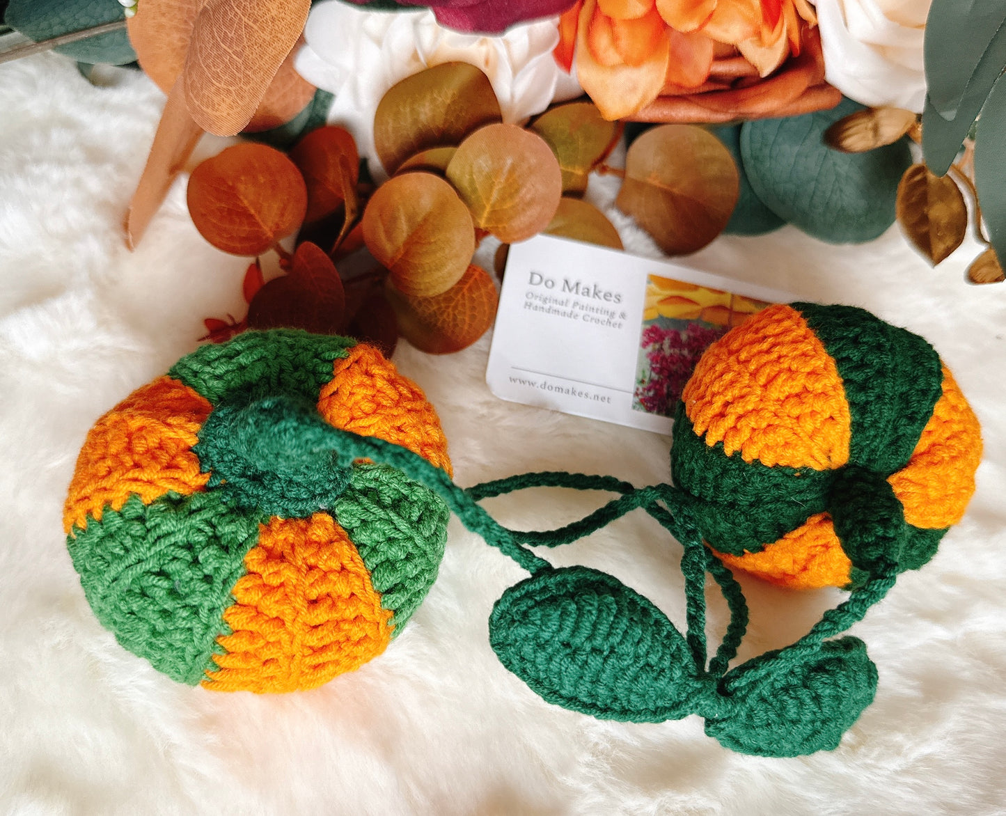 Pumpkin Pair à la Mode: Orange