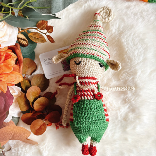 Crochet Christmas Elf Amigurumi