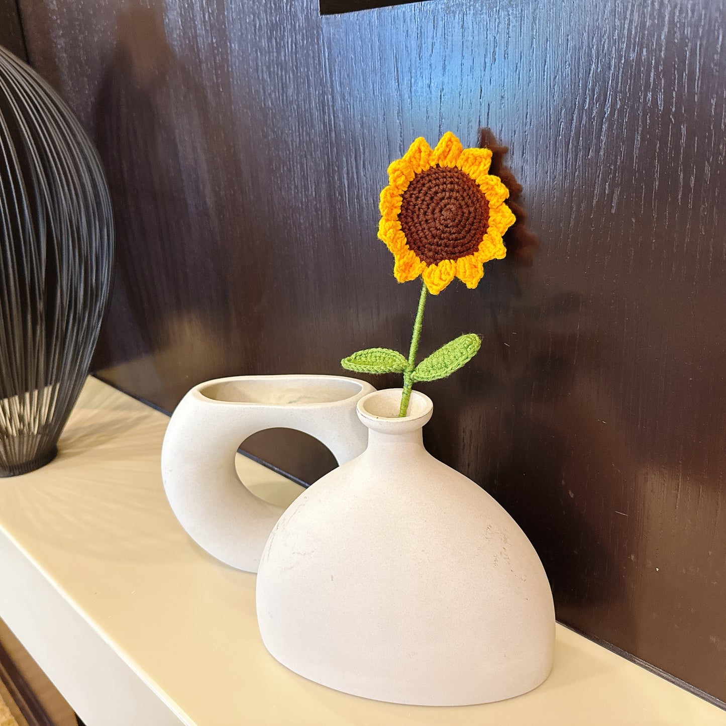 Handmade Crochet Sunflower