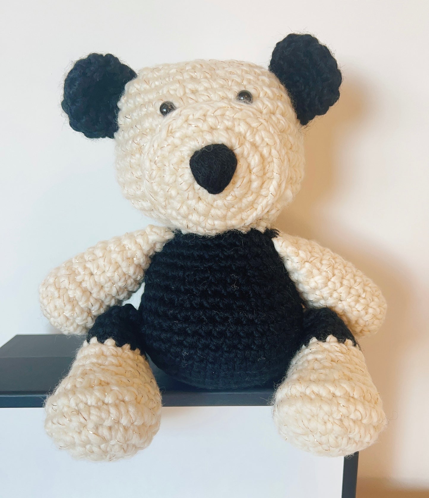 Panda-Handmade Crochet Bear
