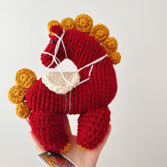 Handmade Crochet Horse