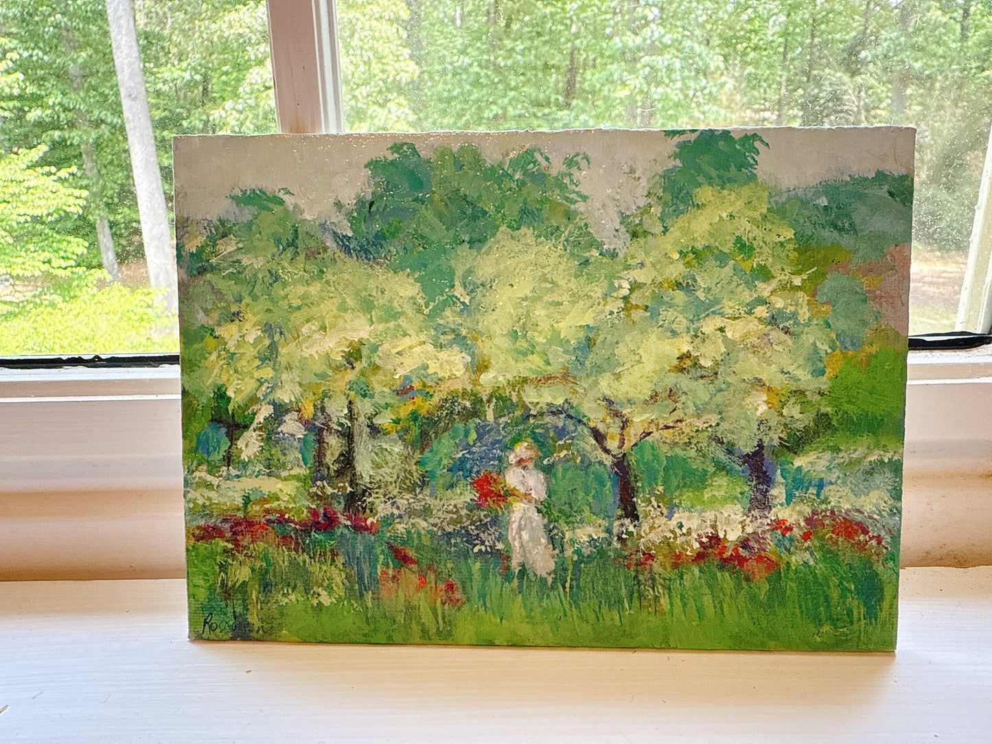 Under the Lime Trees, after Amy Katherine