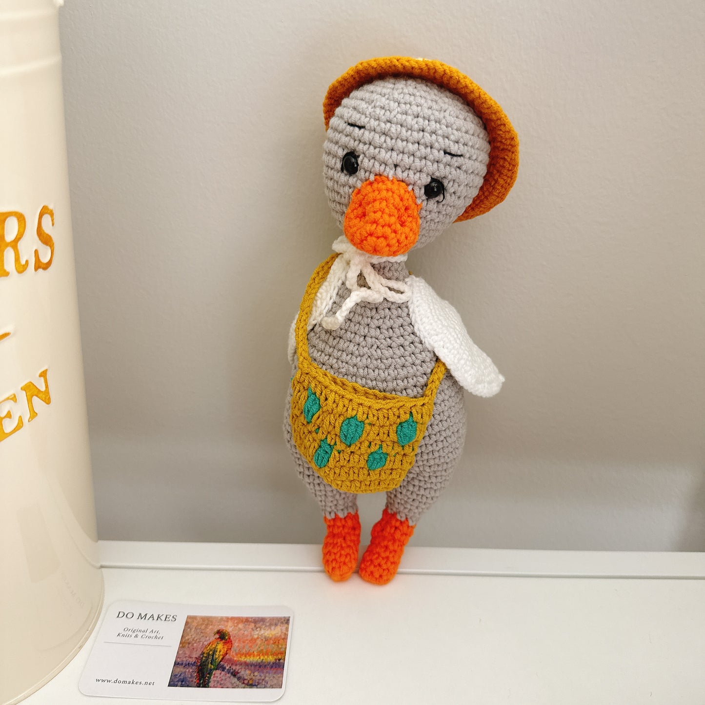 Crochet Grey Goose