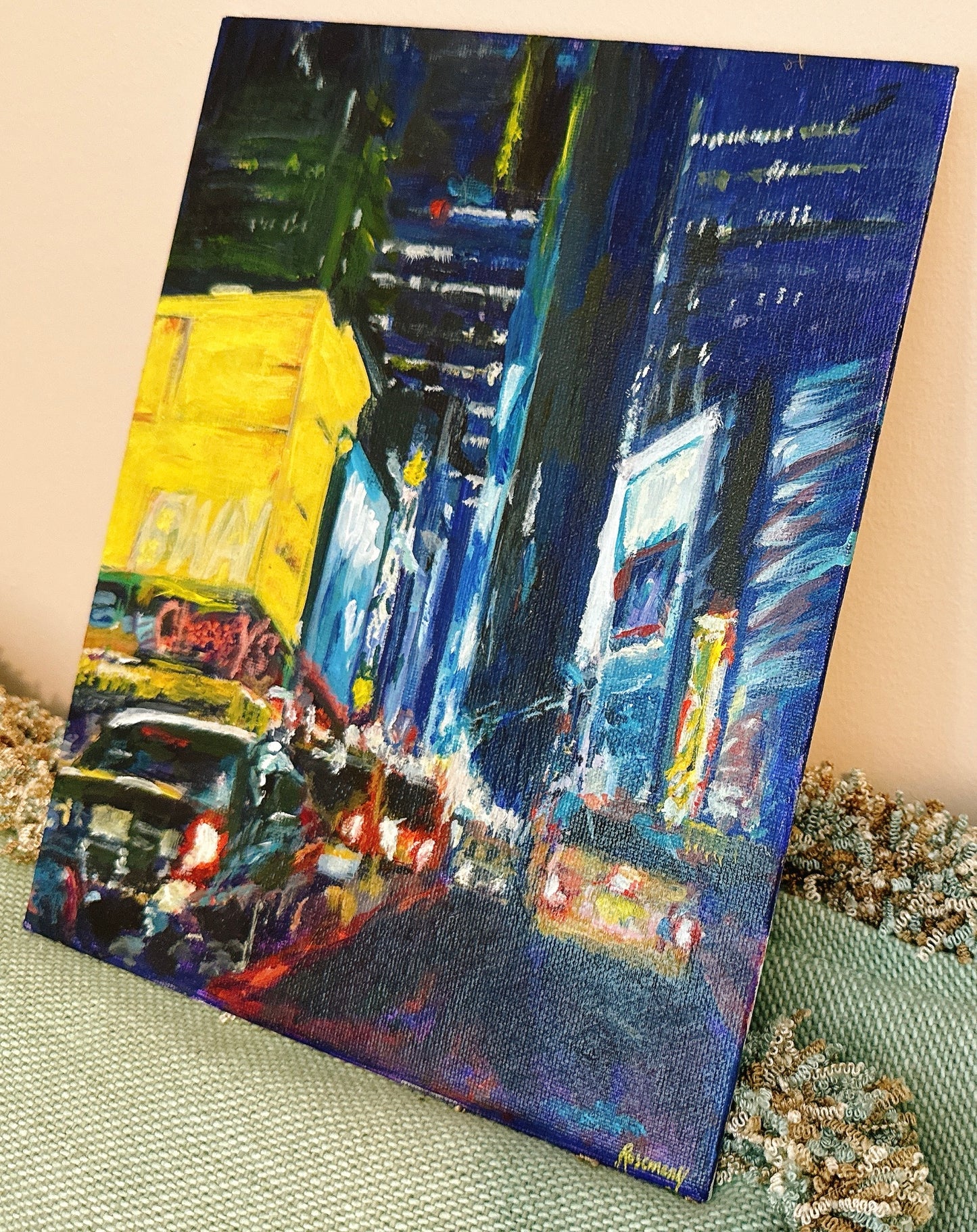 Evening in Times Square