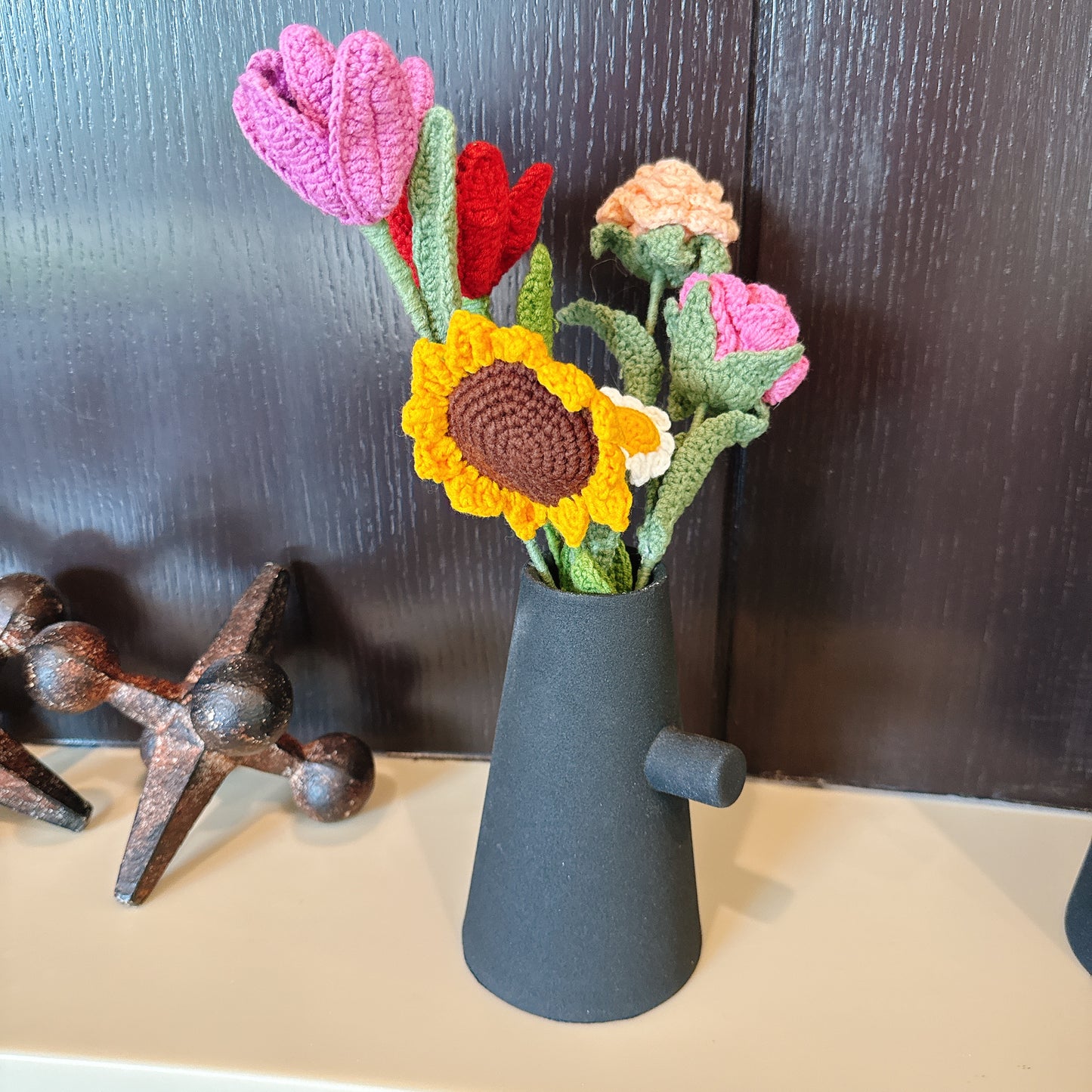 Handmade Crochet Sunflower