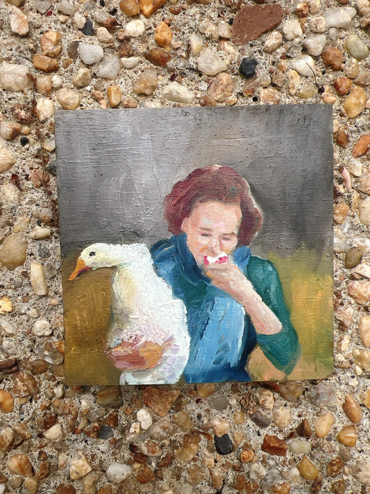 Woman and the Goose