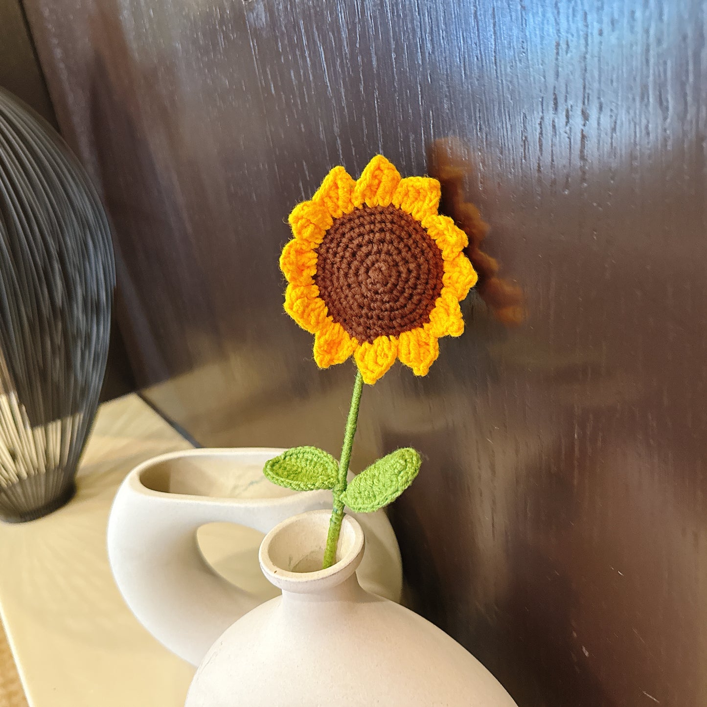 Handmade Crochet Sunflower