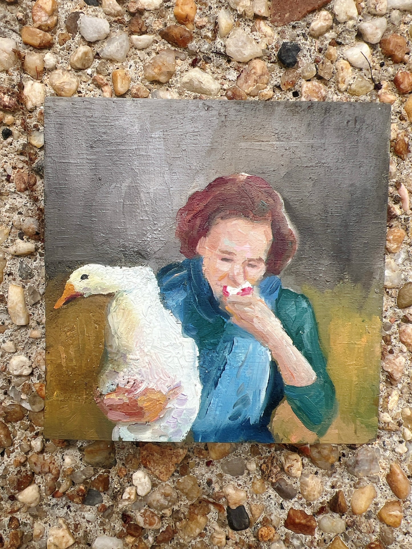 Woman and the Goose