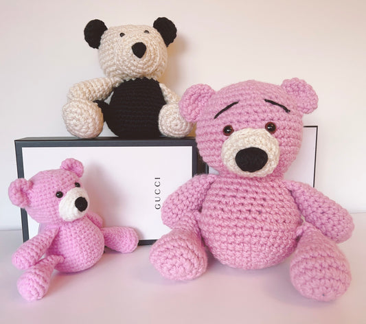Worry Bear-Handmade Crochet Bear