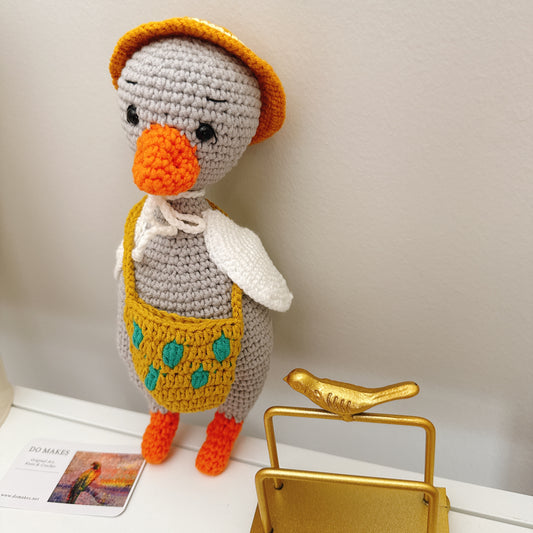 Crochet Grey Goose