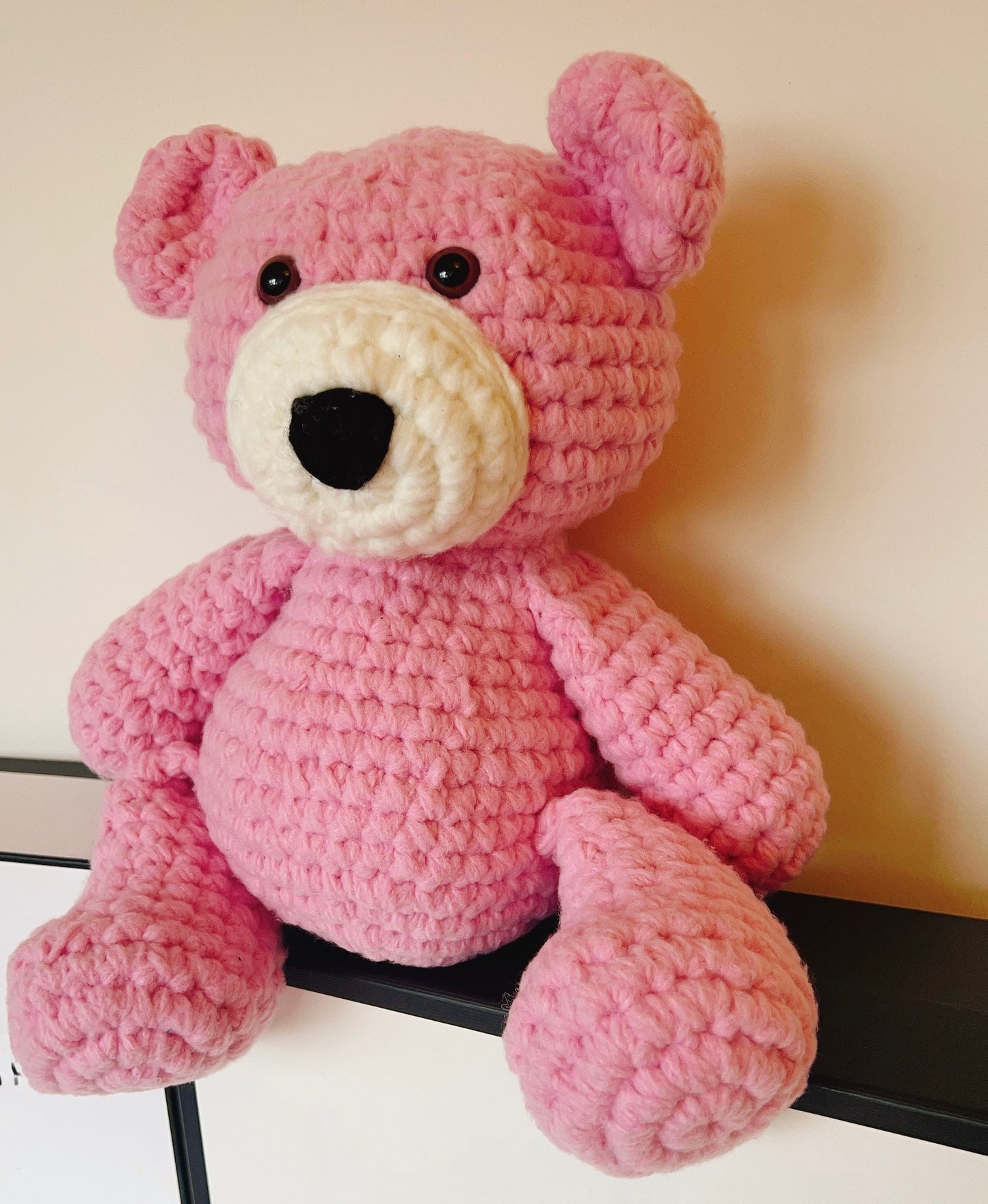 Rosie-Handmade Crochet Bear