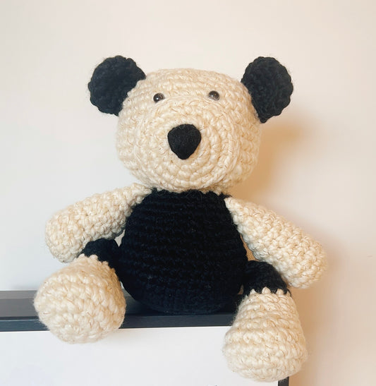 Panda-Handmade Crochet Bear