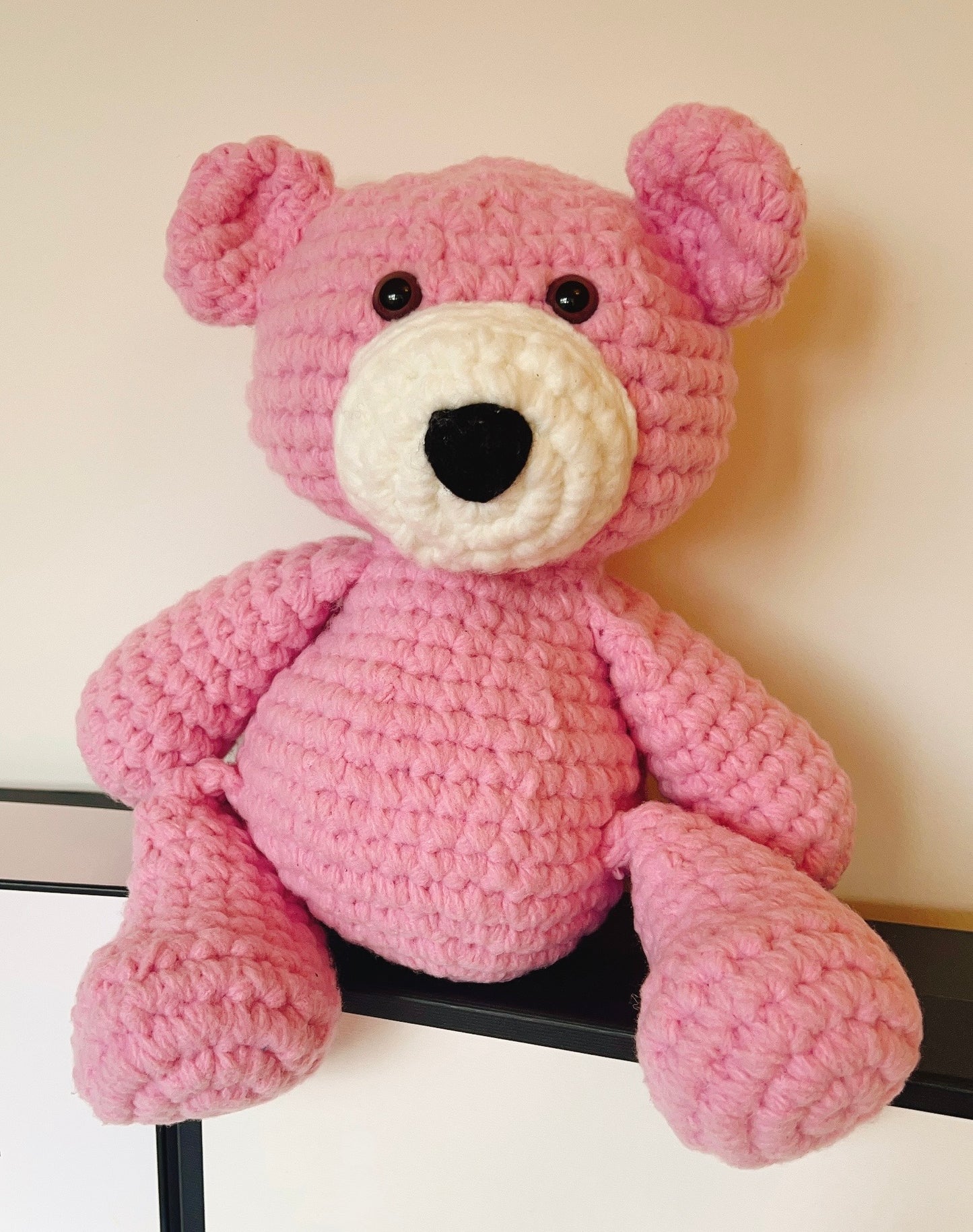 Rosie-Handmade Crochet Bear
