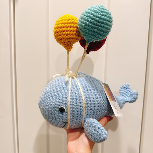 Handmade Crochet Whale