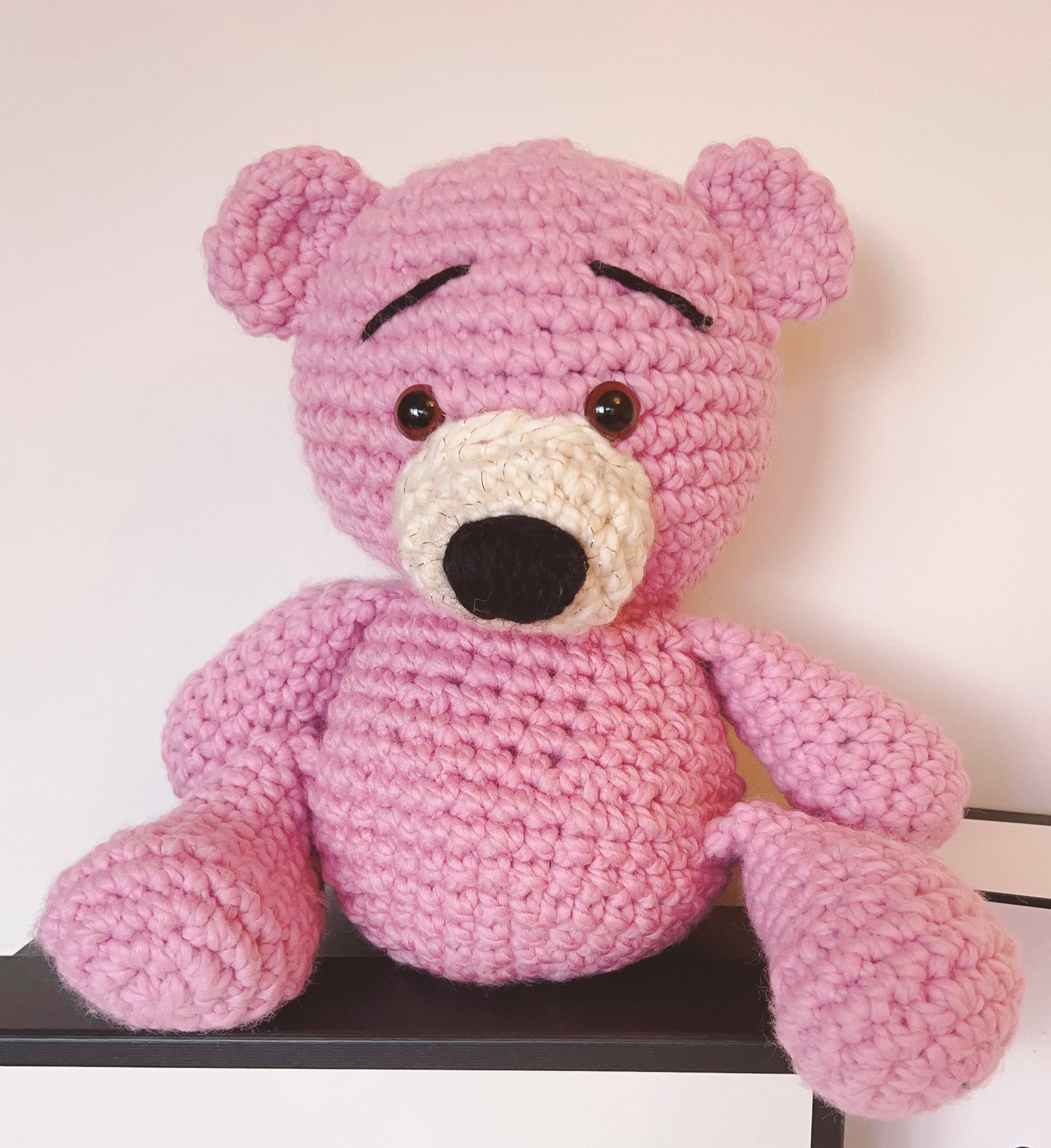 Worry Bear-Handmade Crochet Bear