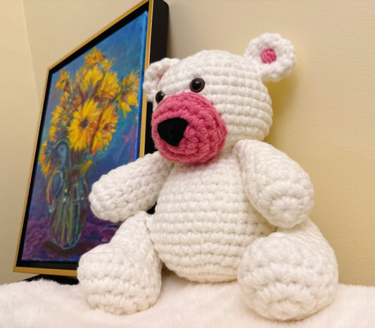 Handmade Crochet Polar Bear