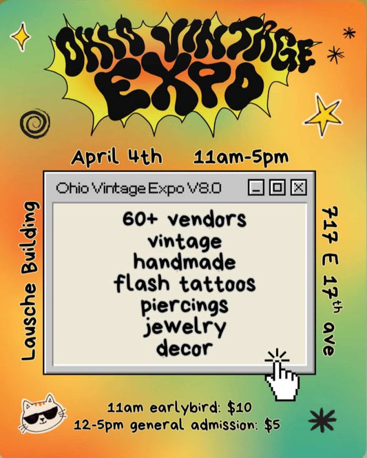 Ohio Vintage Expo on Sat April 4