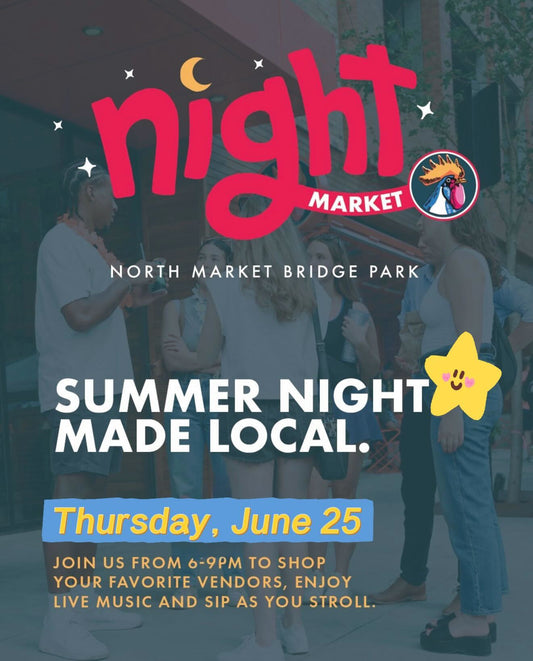 Summer Block Party Night Market at North Market Bridge Park | Thursday, June 25