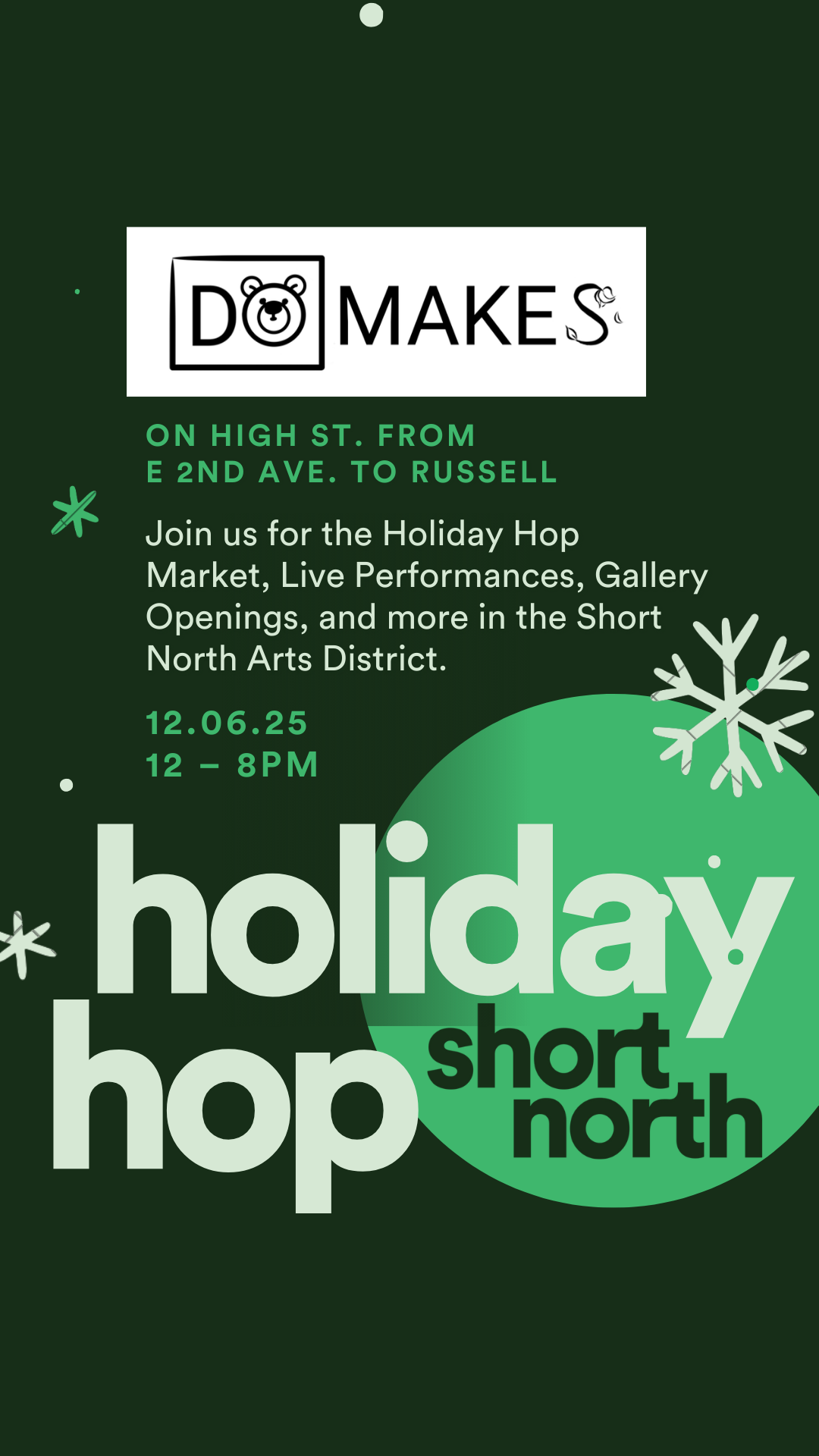 See You at Holiday Hop on Dec 6! 🎁🌟