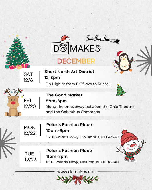 Where to Find Us in December! ⛄✨