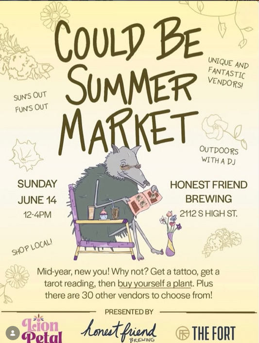Could Be Summer Market-Sunday, 6/14-Honest Friend Brewing