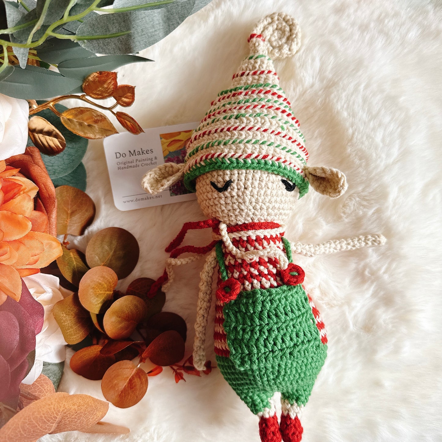 Crochet Christmas Elf Amigurumi