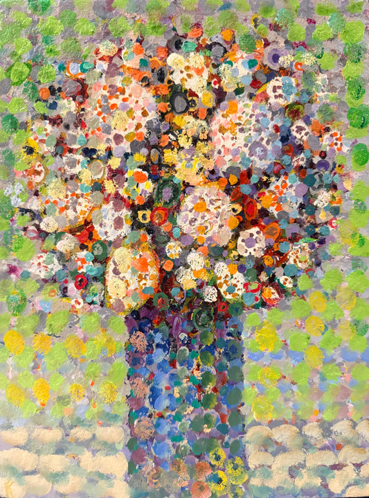 Abstract Green Bouquet