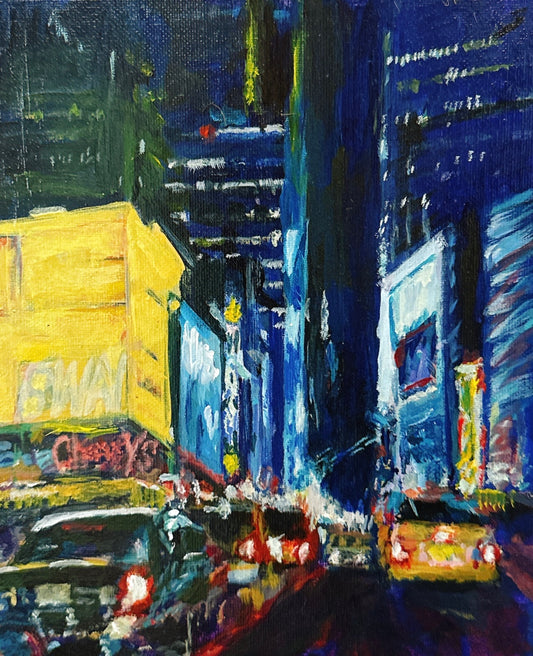 Evening in Times Square