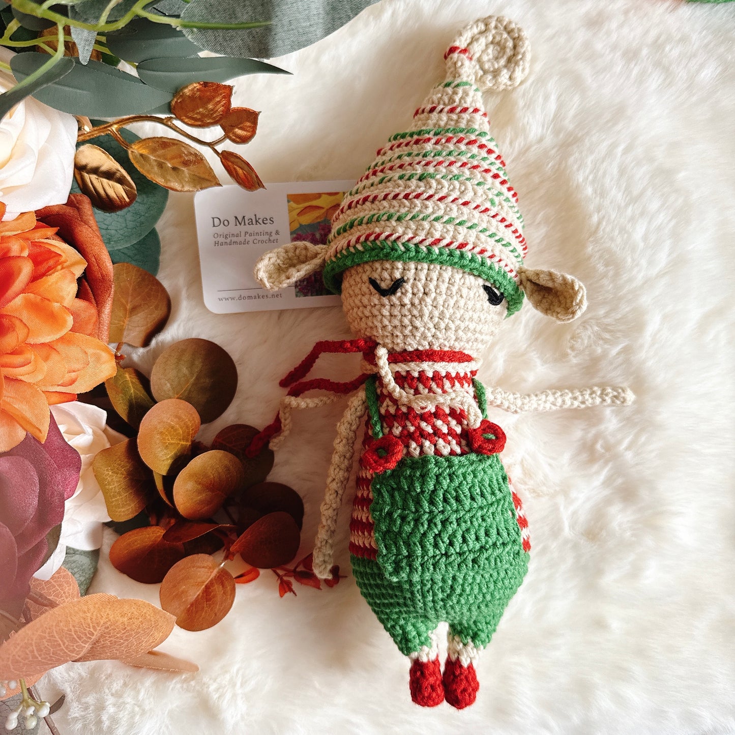 Crochet Christmas Elf Amigurumi
