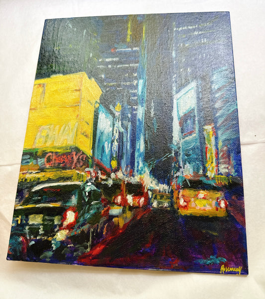 Evening in Times Square