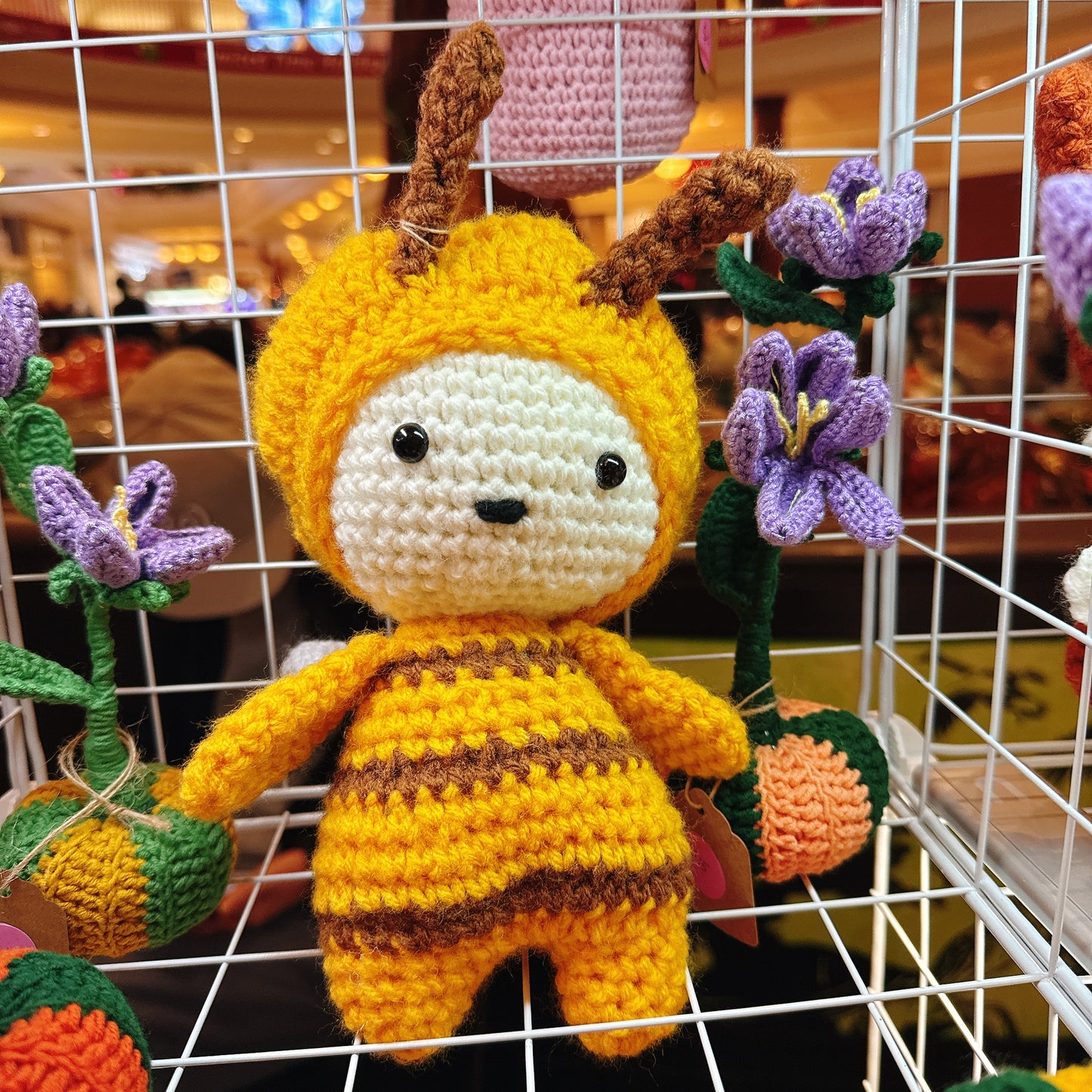 Handmade Crochet Bee