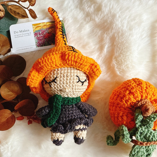 Halloween Witch Amigurumi Crochet
