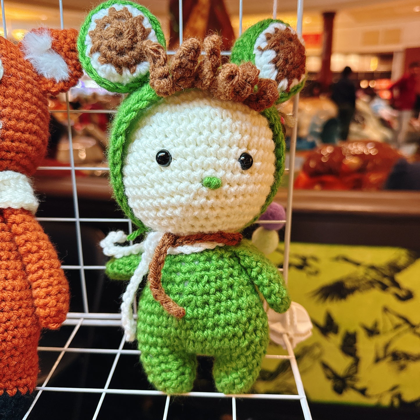 Handmade Crochet Frog