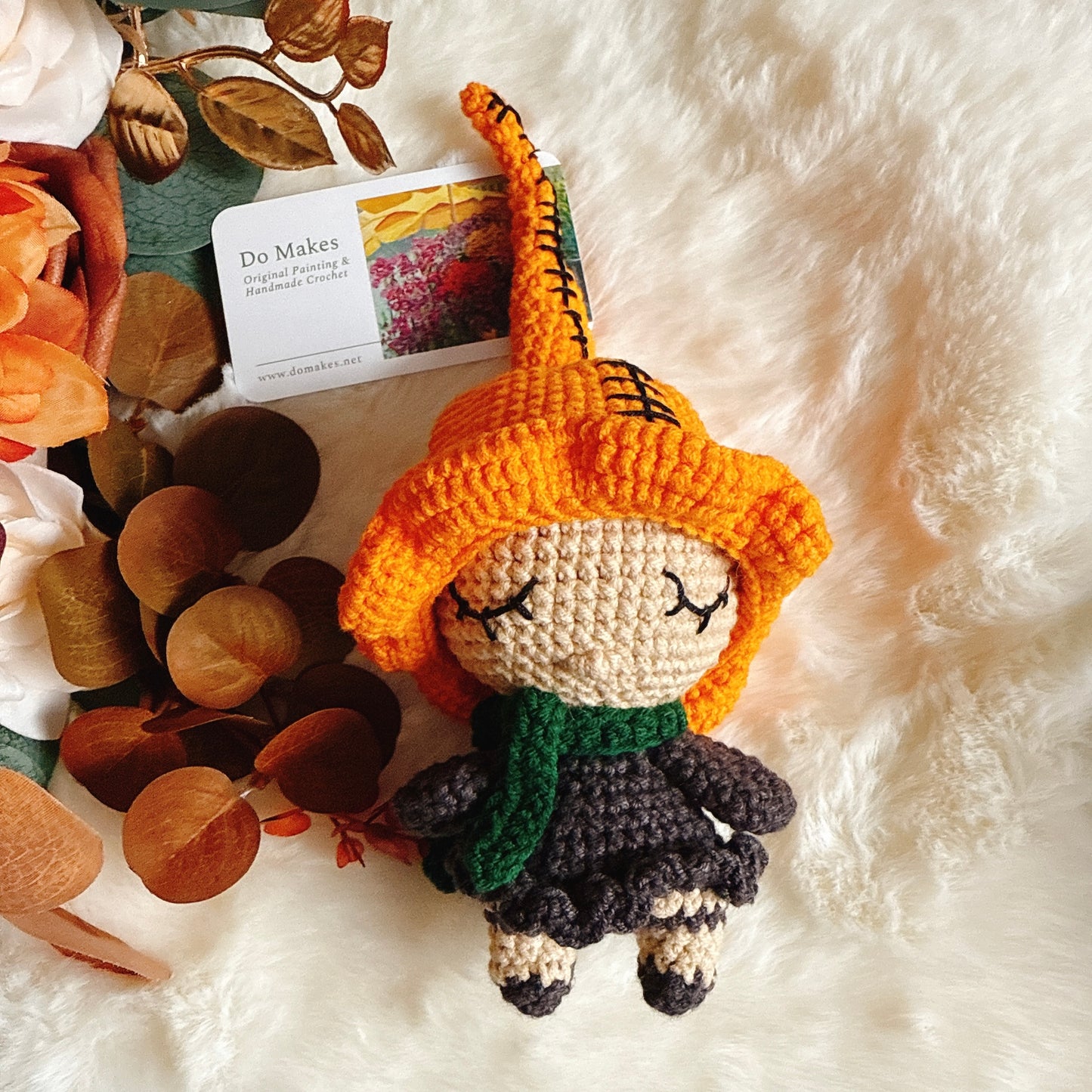 Halloween Witch Amigurumi Crochet