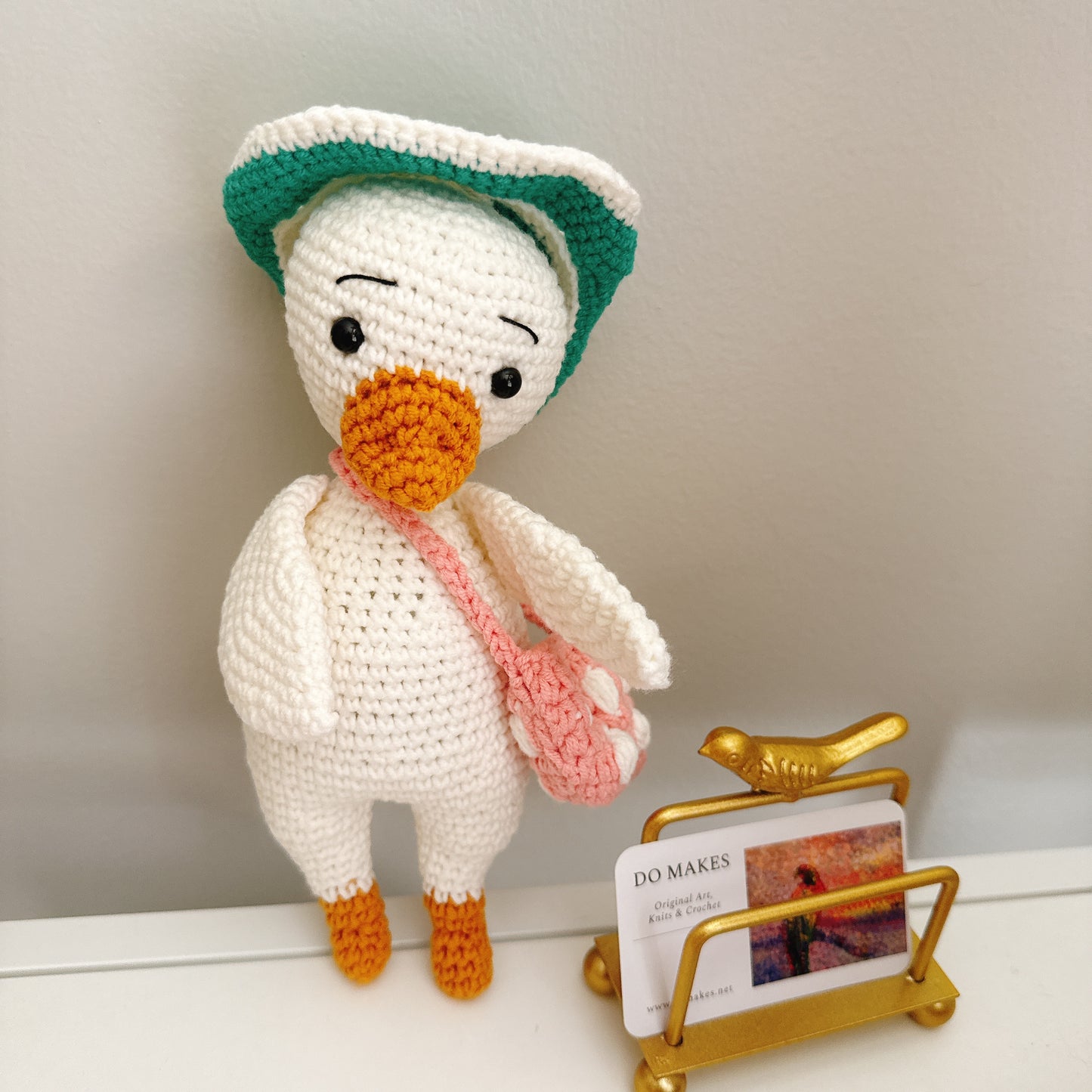 Crochet White Goose