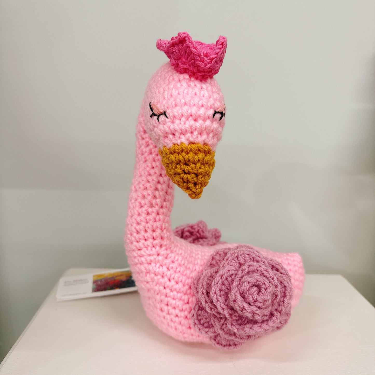 Handmade Crochet Swan