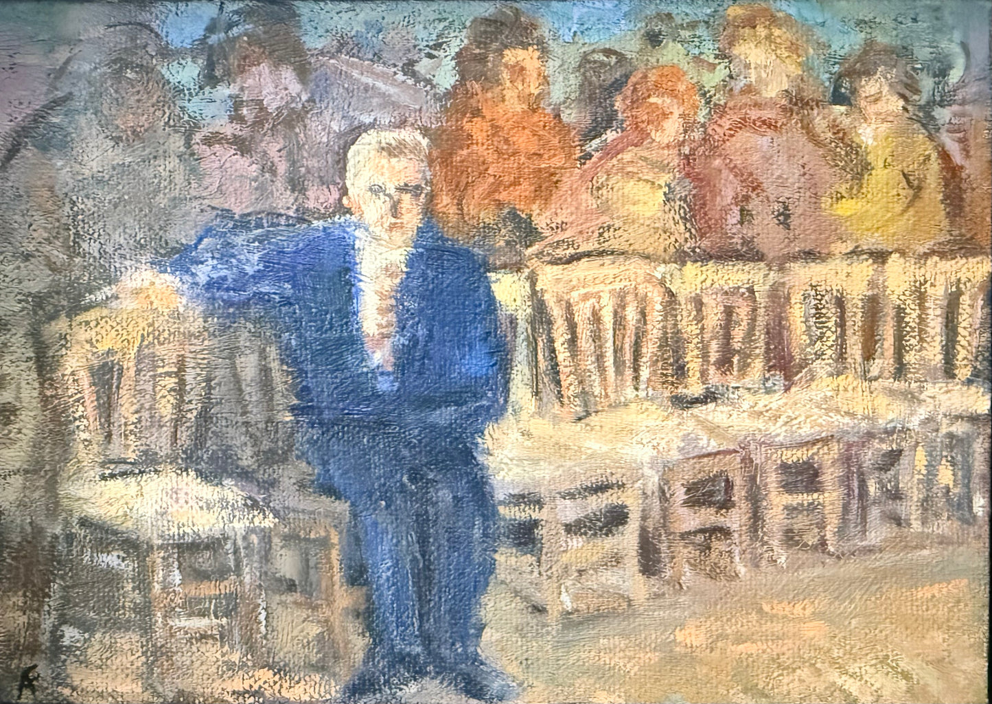 Man in the Blue Suit