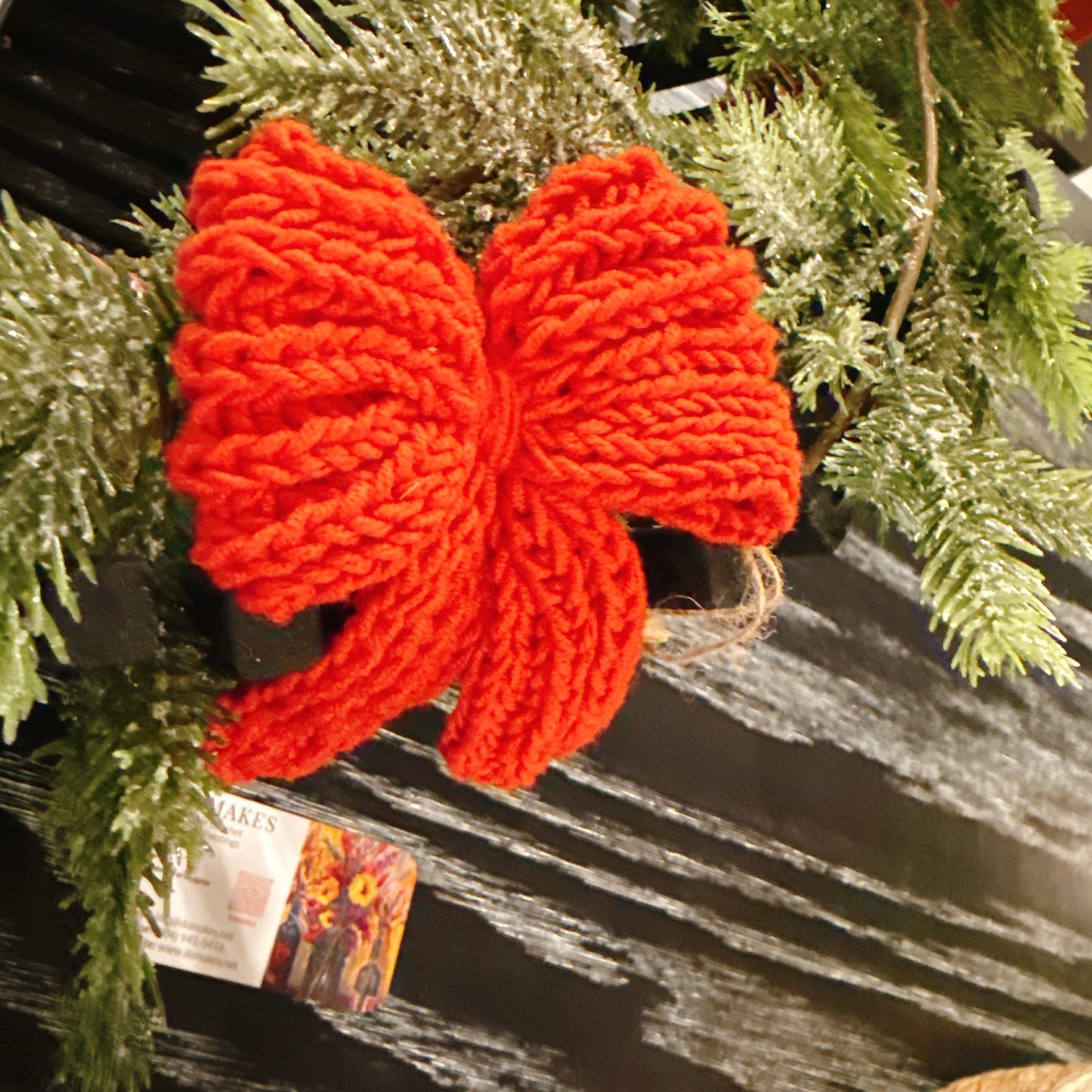 Handmade Knit Bow