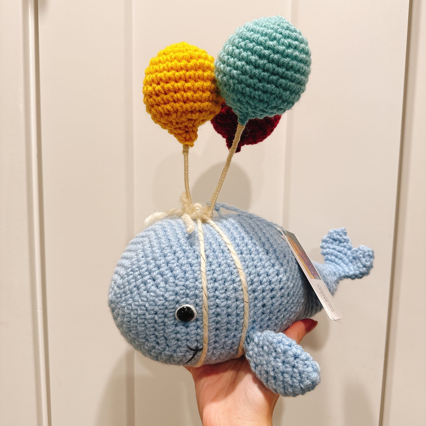 Handmade Crochet Whale