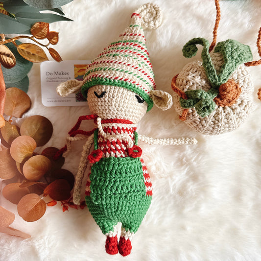 Crochet Christmas Elf Amigurumi