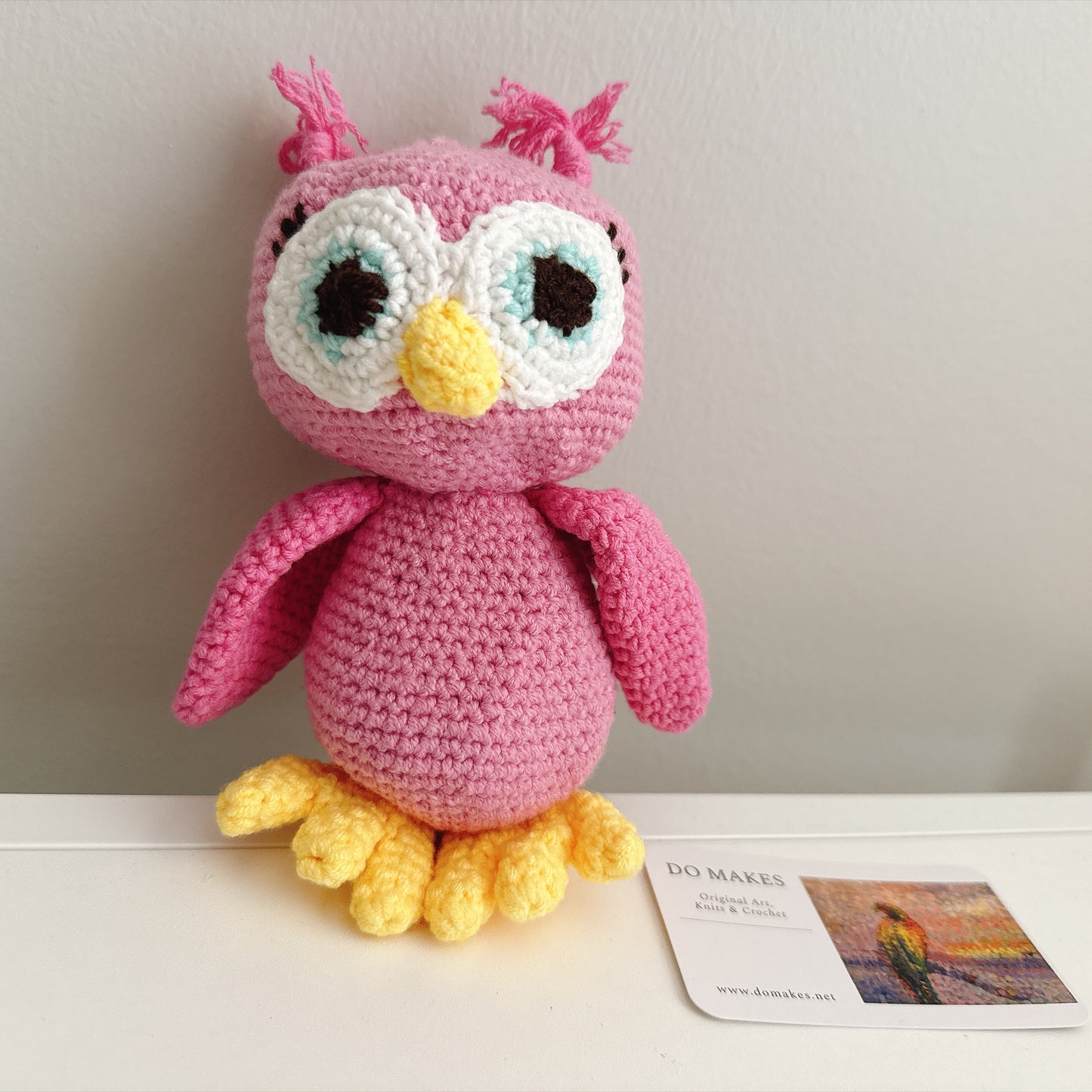 Rosy Wise Owl