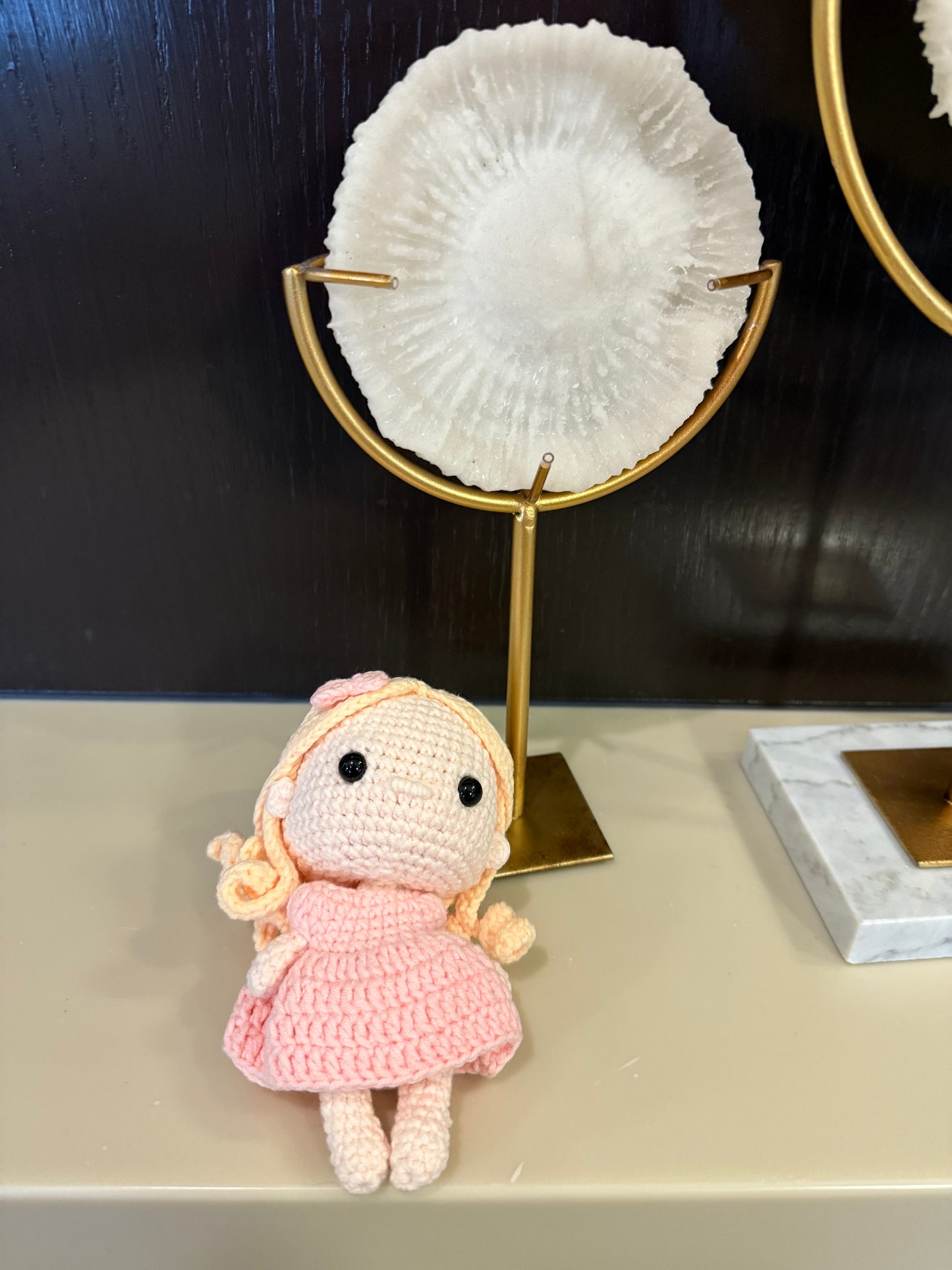 Blonde Hair Doll Amigurumi Crochet