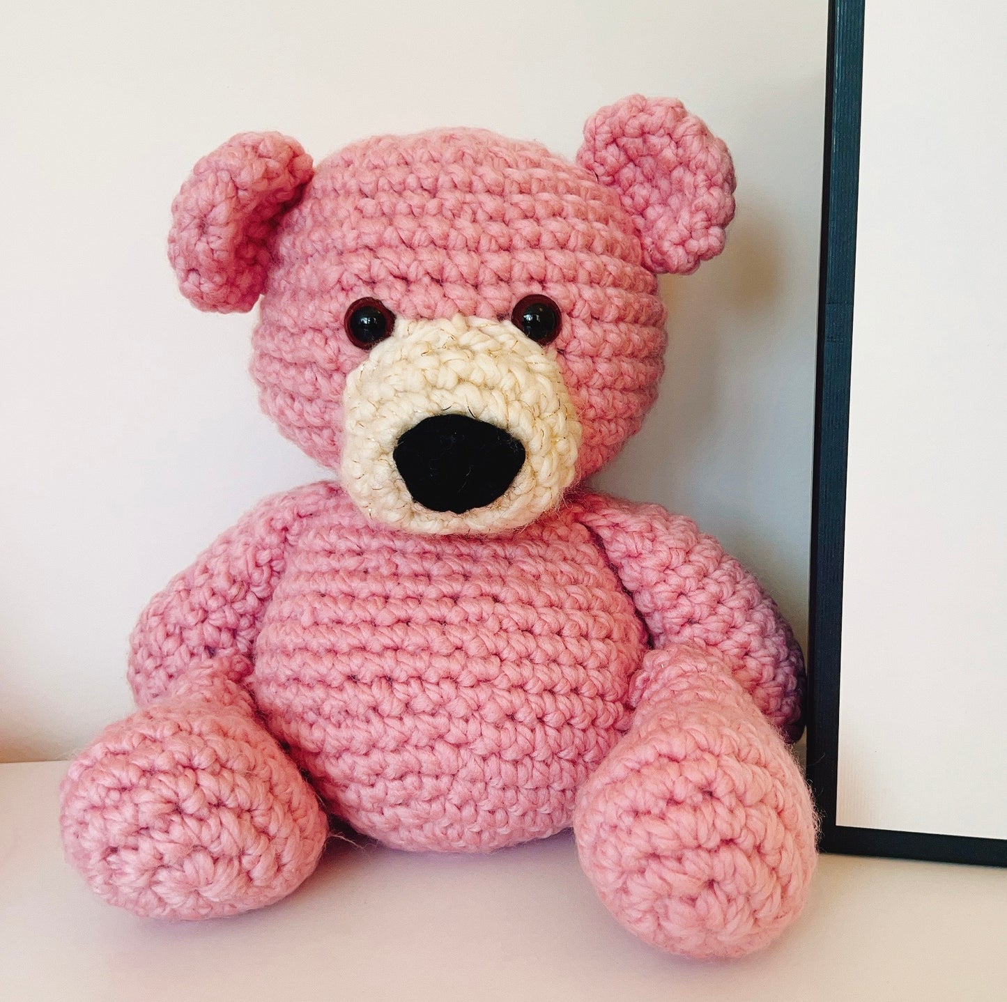 Petal-Handmade Crochet Bear