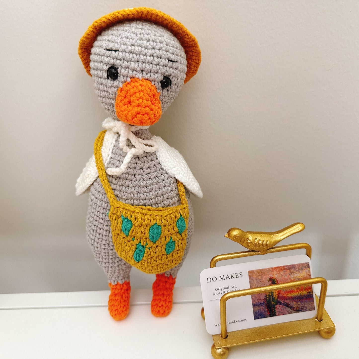 Crochet Grey Goose